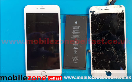 Iphone 6 plus lcd and battery replacement